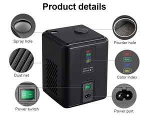 New Design Mini Fireworks 350W Spray 3 Meters Remote <strong>Control</strong> Mini Cold Spark Machine for Party Wedding Events Camping <strong>Dj</strong> Shows - Product Image 5
