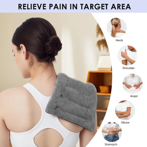 Coussin chauffant pour micro-ondes pour le dos cou épaules crampes menstruelles soulagement de la douleur dans les jambes paquet de thérapie micro-ondes humide chaud - Product Image 2