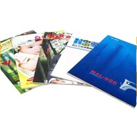 Catalogue imprimé de bonne qualité, reliure parfaite, plastification, couverture souple, A4, introduction du produit