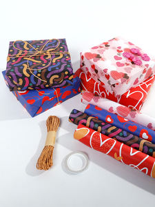 Custom Design Christmas Print <b>Wrapping</b> <b>Paper</b> for <b>Birthday</b> Gift Box - Product Image 2