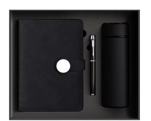 Cuaderno de Lujo con Tapa Dura de Acero Inoxidable, Impresión Tipográfica, Logotipo Personalizado, Tamaño A5/A3, Caja de Regalo, para Reuniones de Negocios o Escuela - Product Image 1