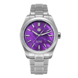 San Martin New SN0144GX Luxury <b>Watches</b> Pearl Mop Dial Miyota 9015 Automatic <b>Mechanical</b> <b>Watches</b> Waterproof 39Mm Sport Wrist <b>Watch</b> - Product Image 1