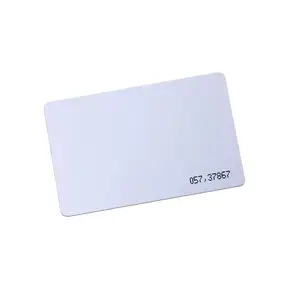 Carte blanche simple vierge Carte RFID en PVC