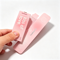Boîte d'emballage cosmétique personnalisée de luxe en carton blanc mat, couleur dégradée pour rouge à lèvres et soins de la peau
