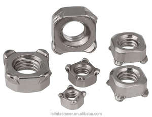 Tuercas personalizables de acero al carbono con soldadura cuadrada OEM pasivadas con acabado Chapado en zinc directo del proveedor de China - Product Image 2