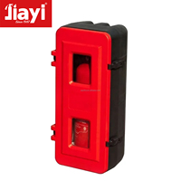 Cabinet en plastique de l'extincteur 10LBS 6KG Firebox couleur rouge et noire