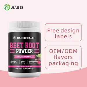 Complément alimentaire personnalisé à base de poudre de betterave pour adultes - Améliore la circulation sanguine et l'énergie - Vitamines - Déconseillé aux femmes enceintes - Product Image 5