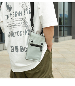 Nuova <span class=keywords><strong>Custodia</strong></span> a Marsupio per Telefono, Borsa a <span class=keywords><strong>Tracolla</strong></span> Piccola, Portafoglio per <span class=keywords><strong>Cellulare</strong></span> con Cinghie da Appendere - Product Image 4