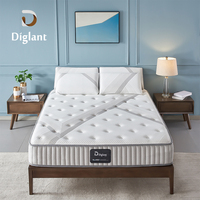 Matelas à Ressorts Populaire et de Bonne Qualité King Size 10 Pouces, en Gros d'Usine, Mousse à Mémoire de Forme Roulé