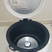 Mini-cuiseur à riz 1-2 personnes noir et blanc, mignon, avec cuiseur vapeur, pot antiadhésif, fonction maintien au chaud à un bouton, compact, vente en gros usine OEM