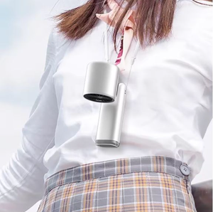 พัดลมมือถือความเร็วสูงขนาดเล็ก 3600mAh ชาร์จซ้ำได้ พัดลมไฟฟ้าทำความเย็น พร้อมปรับระดับความแรงได้ <span class=keywords><strong>100</strong></span> ระดับ พัดลมพกพาขนาดเล็กแบบชาร์จไฟได้ - Product Image 6
