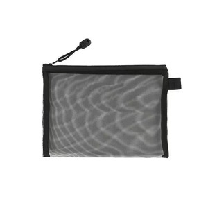Bolsa de Maquiagem Transparente em Malha, Bolsa de Armazenamento para Cartões de Identidade, Porta-Moedas, Bolsa Simples e Portátil com Zíper para Organização Diária - Product Image 5