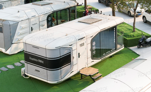 360 ° Panoramic Starlight Villa Star Series N28 Ultra Prefab House con cúpula transparente - Product Image 5