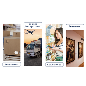 इको फ्रेंडली nfc पेपर परिसंपत्ति ट्रैकिंग टैग पार्सल ट्रैकिंग स्थान बीएल5.0 सेंसर ट्रैकर - Product Image 6