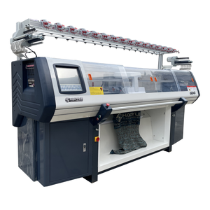 Système de contrôle <span class=keywords><strong>MAIHONG</strong></span> 56 pouces 14GG machine à tricoter automatique informatisée à plat à grande vitesse pour pull - Product Image 5