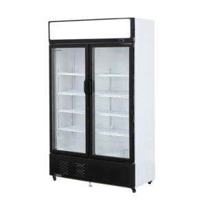 Réfrigérateur et congélateur vertical à porte vitrée pour boissons commerciales, porte simple, double ou triple - Product Image 2