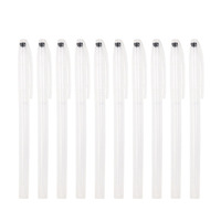 50pcs plastique chaleur effaçable marqueur stylo étui haute température disparaissant tissu marqueur recharge bricolage couture couture fournitures