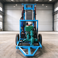Foreuse rotative pour puits d'eau de jardin avec conception à tour basse pour le forage de cours intérieures