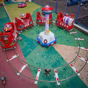 Tren <span class=keywords><strong>Infantil</strong></span> Eléctrico con Rieles para <span class=keywords><strong>Parque</strong></span> de Atracciones, Venta al por Mayor de Fábrica, Popular Paseo para Niños - Product Image 4