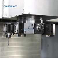 Centre de tournage vertical CNC VTC800, broche 18,5 kW, précision 0,005 mm pour l'usinage de grands moules, de pièces marines et de disques de transport