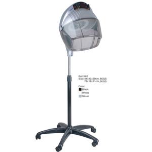 Sèche-cheveux professionnel sur pied avec hotte réglable, roulettes pour utilisation en extérieur - Product Image 2