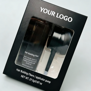 <span class=keywords><strong>Poudre</strong></span> de fibres capillaires à base de plantes - Kit épaississant et volumisant premium avec formule 2-en-1, aspect naturel, unisexe - Product Image 4