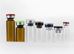 Flacons de poudre lyophilisée de peptides de cuivre 2-en-1 pour soins de beauté, capacité 10g - Product Image 2