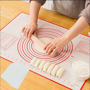 Silicone Pastry Mat Không Dính Lớn Và Dày Cho Cán Bột <span class=keywords><strong>Baking</strong></span> & Pastry Công Cụ Nhà Bếp Chống Tĩnh Điện 1 Mỗi Kit Bền Vững - Product Image 2