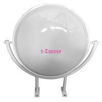 Boîte à lumière rotative à 360 degrés, présentoir rotatif pour boîte à lumière, publicité, boîte à lumière rotative ronde extérieure avec moteur