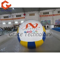 Ballon géant gonflable de volley-ball de plage pour jeu de défi et fête sur la plage