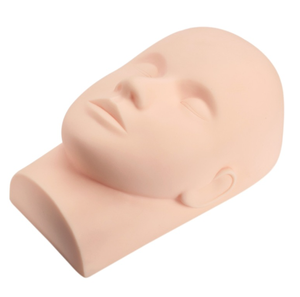 Produit de beauté en gros Tête de mannequin d'entraînement Outils de maquillage Cils de vison Extension de cils Tête de pratique en caoutchouc - Product Image 6