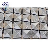 Panneaux de façade extérieurs de bâtiment en aluminium 3D perforés décoratifs en aluminium Façade architecturale de bâtiment