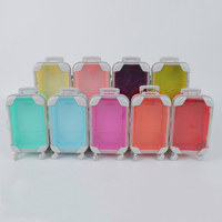 Boîte d'emballage Mini cils de haute qualité avec rouleau étui à bagages de maquillage en plastique fait à la main sortie d'usine
