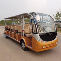 Nouveau design alimenté par batterie Petite voiture de tourisme électrique de ville Ev Van Bus Minibus électrique Mini bus électrique 14 places