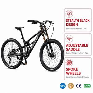 Bicicleta de Montaña de Suspensión Completa de Fibra de Carbono de 26 y 27.5 Pulgadas, Personalizada, Venta al Por Mayor del Fabricante, para Adultos - Product Image 1