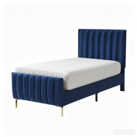 Neues Design Modernes Hochwertiges Luxuriöses Komfortables Stoffbezogenes Bett