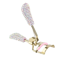 Recourbe-cils de luxe en strass, kit de rehaussement de cils irisé AB Crystal Bling, accessoires de beauté pour salon de maquillage