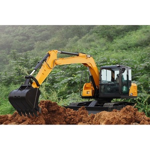 รถขุดขนาดเล็ก SY55C น้ำหนักใช้งาน 5780 กก. แรงขุดทรงพลังสำหรับงานดิน ลดราคาพิเศษ - Product Image 3