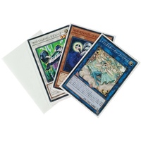 Yugioh personnalisé japonais taille 62x89mm jeu de société pochettes de cartes en plastique Texture orange pochette de cartes à collectionner