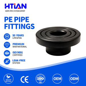 Bride de support en PEHD avec surface <span class=keywords><strong>d</strong></span>'étanchéité pour raccordement de pipeline industriel et <span class=keywords><strong>d</strong></span>'assainissement - Product Image 1