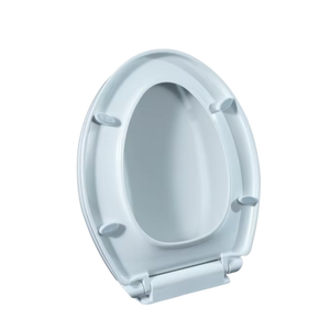 Abattant de toilettes blanc de luxe à fermeture douce avec protection antibactérienne et système d'installation DIY simple pour chaque maison - Product Image 1