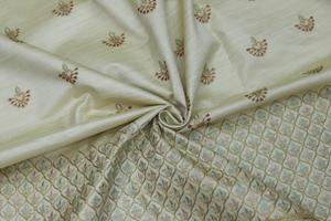 Elegant Woven Poly Raw <b>Silk</b> <b>Fabric</b> Lightweight Breathable Quick-Dry Abstract Geometric Pattern Women's for Clothing Home Textile - Product Image 4