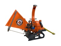 Machine forestière tracteur Machine à déchiqueter le bois Broyeur de bois, déchiqueteuse de branche PTO pour concasser la déchiqueteuse de bois