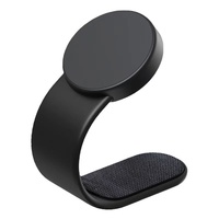 Support magnétique pliable et incurvé à ventouse réglable pour tableau de bord de voiture, bureau, lit, support de téléphone portable