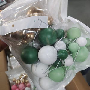 32pcs Faux balls <b>cake</b> <b>decorative</b> foam ball Wedding Party Christmas <b>Decoration</b> <b>Supplies</b> - Product Image 2