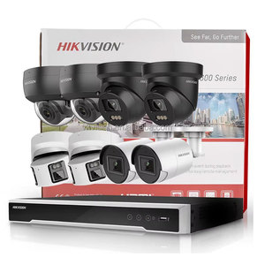 Hik 8CH 16CH PoE acusense ánh sáng kép IP Hệ thống <span class=keywords><strong>Camera</strong></span> NVR đầy đủ màu sắc ban đêm tầm nhìn Dome 4k 4MP 8MP an ninh máy ảnh CMOS cảm biến - Product Image 1
