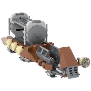 MOC2200 Duck Troop Transporter 2.0 With Battle Droid Robot Sci-Fi Interstellar War Movie Collect Building Blocks Kids Gift Toys