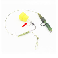 Accessoires de pêche à la carpe, micro-anneaux pivotants, vis pour appâts, vis 360° pour appâts, leurres flottants, appâts en maïs, accessoires de pêche