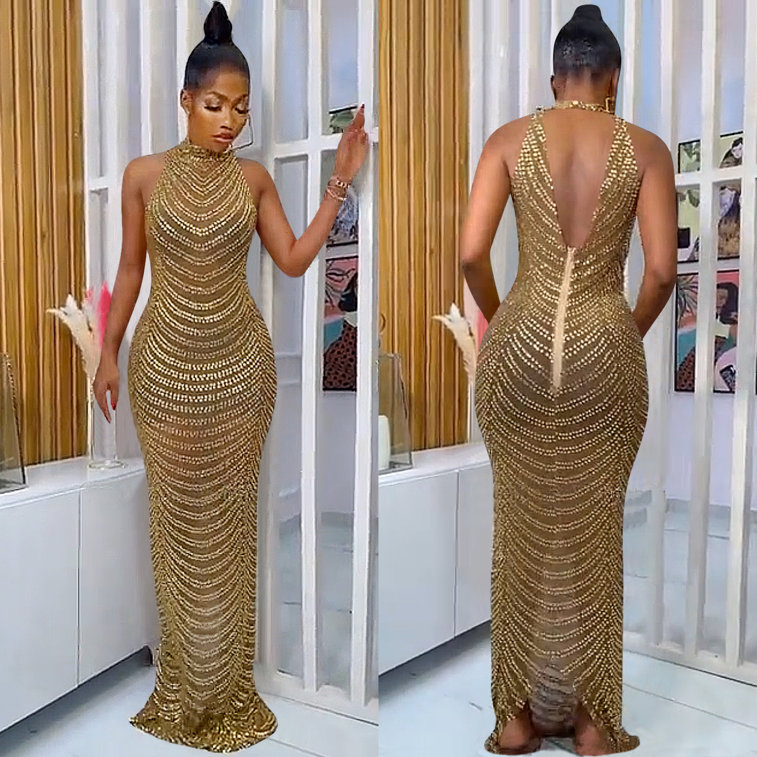 knee length dresses for ladies ONLY ONE OF ME RHINESTONE MIDI DRESS  AKIRA