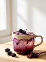 Selai Mulberry Premium Lotlong Pabrik Langsung Grosir OEM ODM 35g Brix 3kg untuk Kedai Teh Susu, Kafe, Restoran, Hotel
